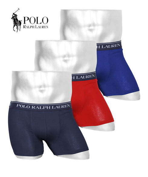 ポロ ラルフローレン POLO RALPH LAUREN ワケあり 【3枚セット】CLSSIC TRUNK メンズ ボクサーパンツ 【メール便】